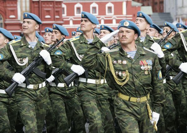 Формы воздушно-десантных войск 2012